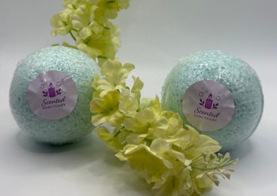 Chamomile Kiss Scented Bath Bomb handmade in Tasmania