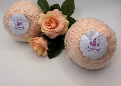 Citrus Luxe Scented Bath Bombs handmade in Tasmania from Scented Sanctuary