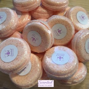 orange blossom essential oil handmade shower fizzers buy online from scented sanctuary